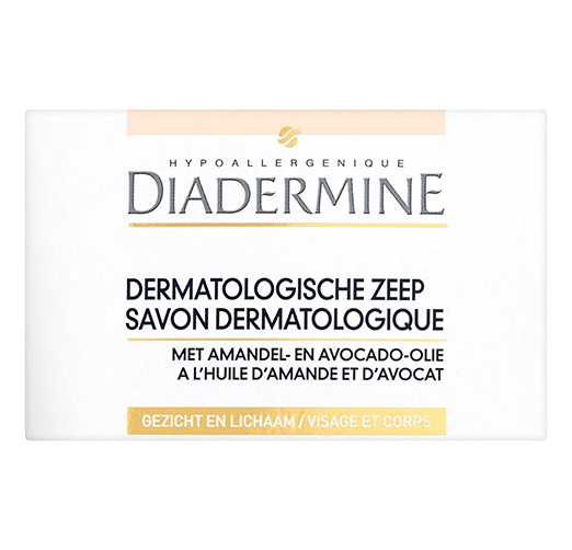 Diadermine Amandel & Avocado-olie Dermatologische Zeep - 100 g