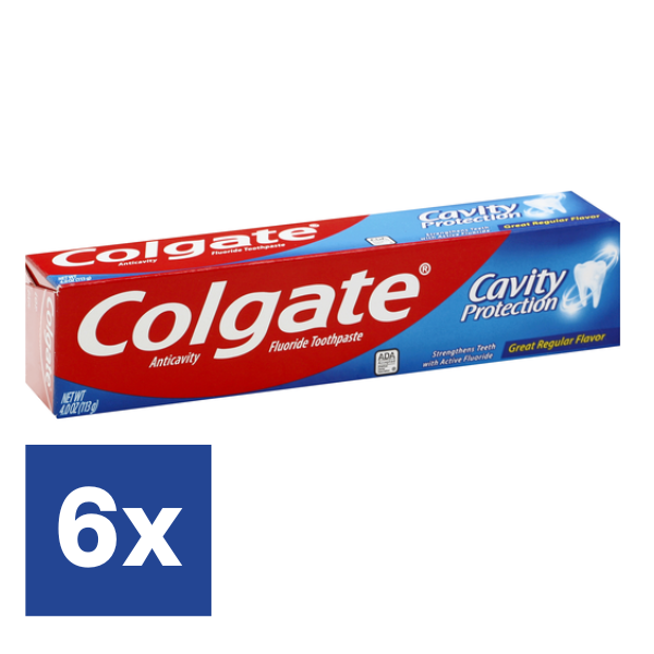 Colgate Cavity Protection Tandpasta - 6 x 100 ml