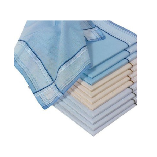 Zakdoeken in 100% katoen - 40 x 40 cm - 3 x 6 (18 stuks)