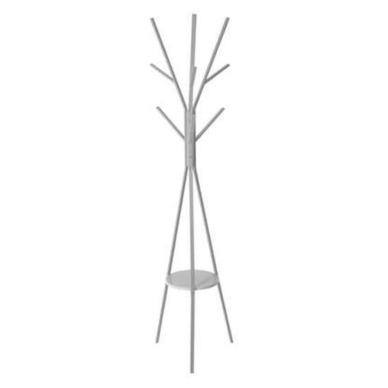 Kapstok staand - Met 6 Haken - Staande kleerhanger - Metaal - 180 cm - Grijs