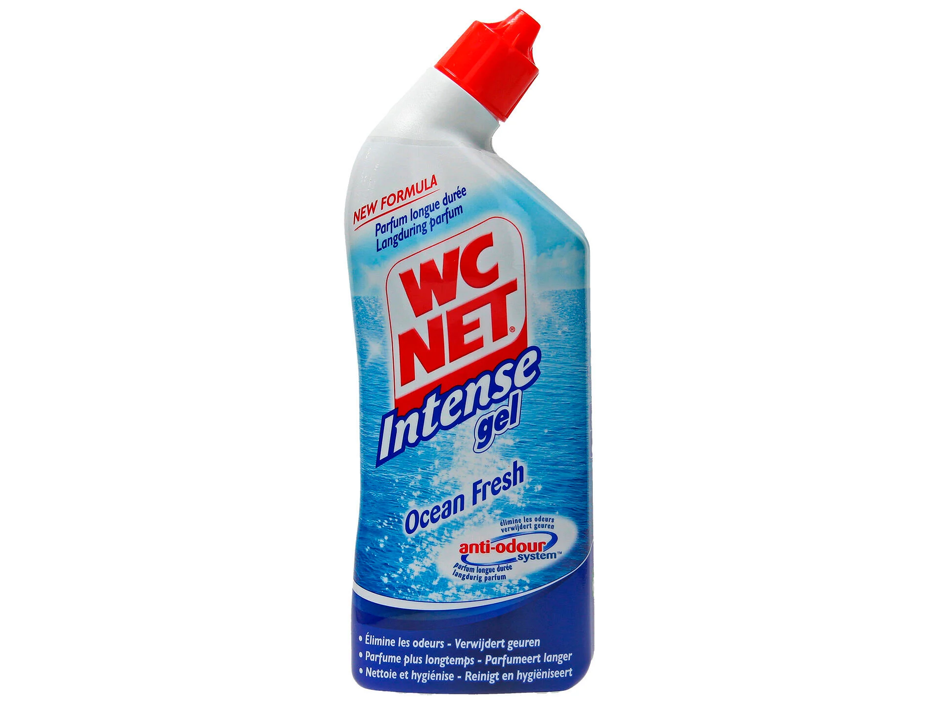 WC Net Ocean Toiletreiniger Intense Gel - 750 ml