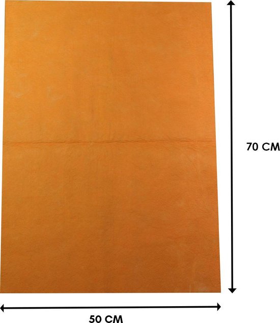 Viscose Dweil Oranje - Dweildoek - 50 x 70 cm - 10 Stuks