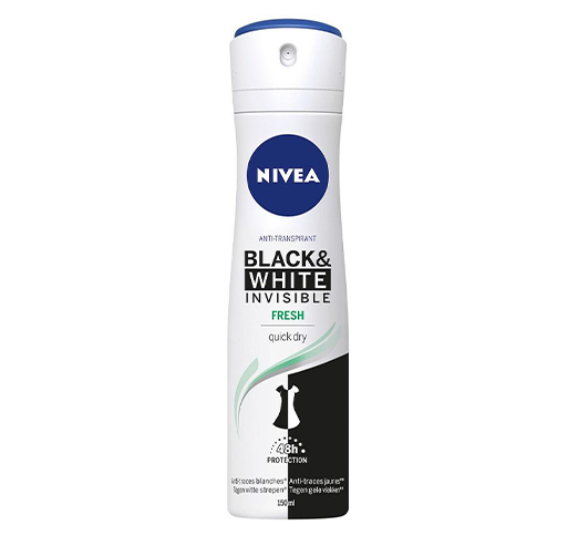 Nivea Deodorant Spray Black & White Fresh - 150 ml