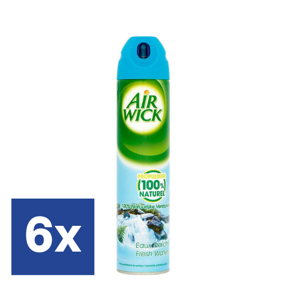 Air Wick Fresh Water  Luchtverfrisser Spray (Voordeelverpakking) - 6 x 240 ml