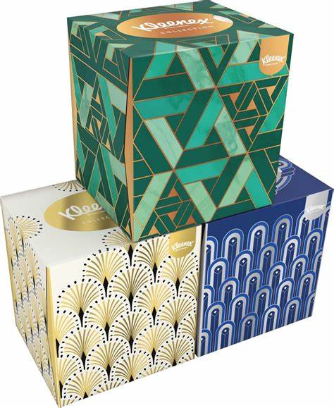 Kleenex Tissues Collection Box