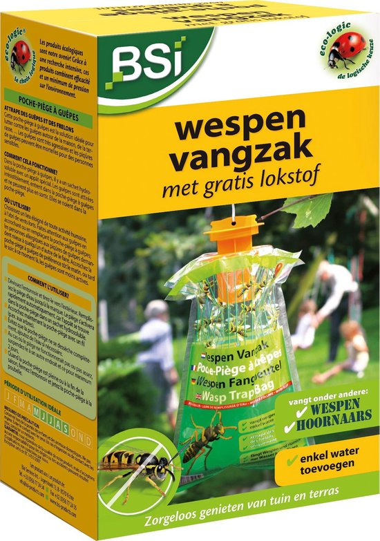 BSI Wespen Vangzak met Ecologisch Lokstof 