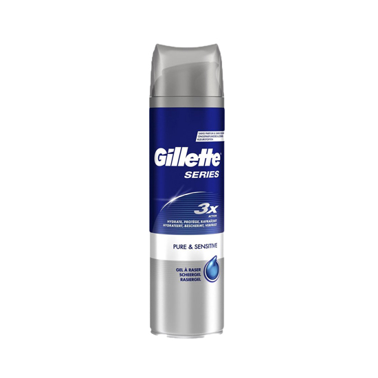Gillette Series Pure & Sensitive Scheergel - 200 ml