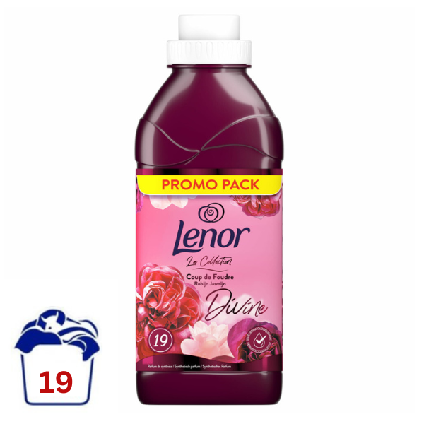 Lenor Jasmijn & Robijn Wasverzachter - 437 ml (19 wasbeurten)