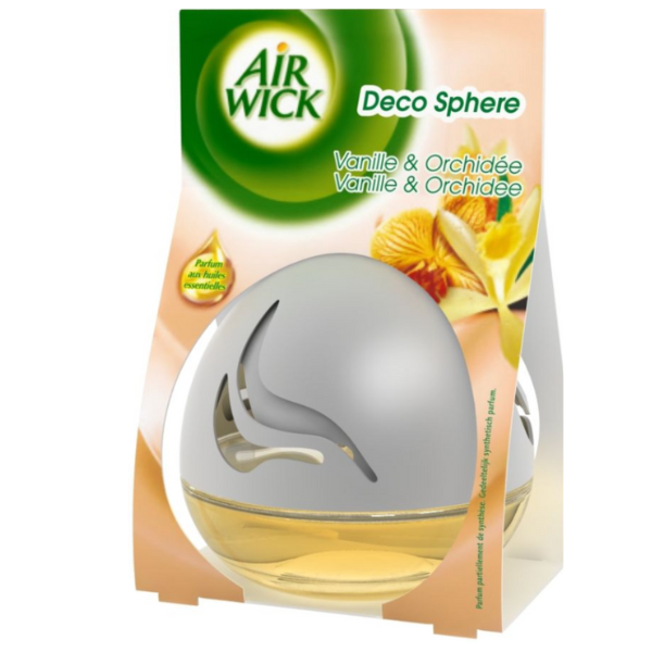 Air Wick Decosphere Vanille & Orchidee - 75 ml