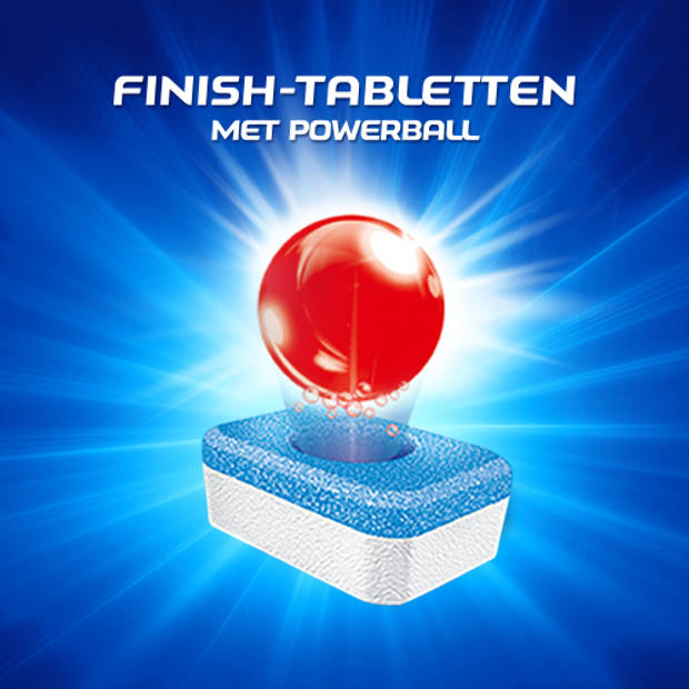 Finish Powerball All-in-One Max Lemon Vaatwastabletten - 85 stuks