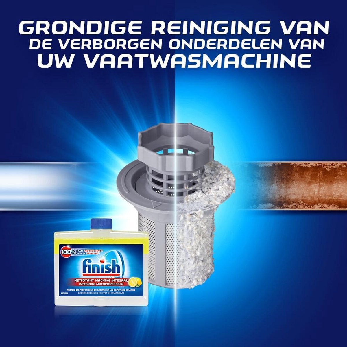 Finish Citroen Integrale Machinereiniger Vaatwasser - 250 ml