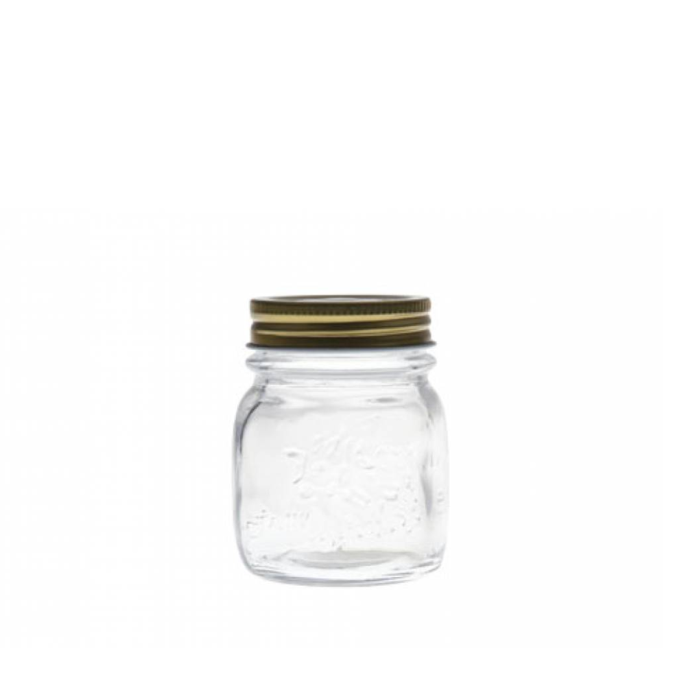 Bokaal met Schroefdeksel - Glas - 200 ml