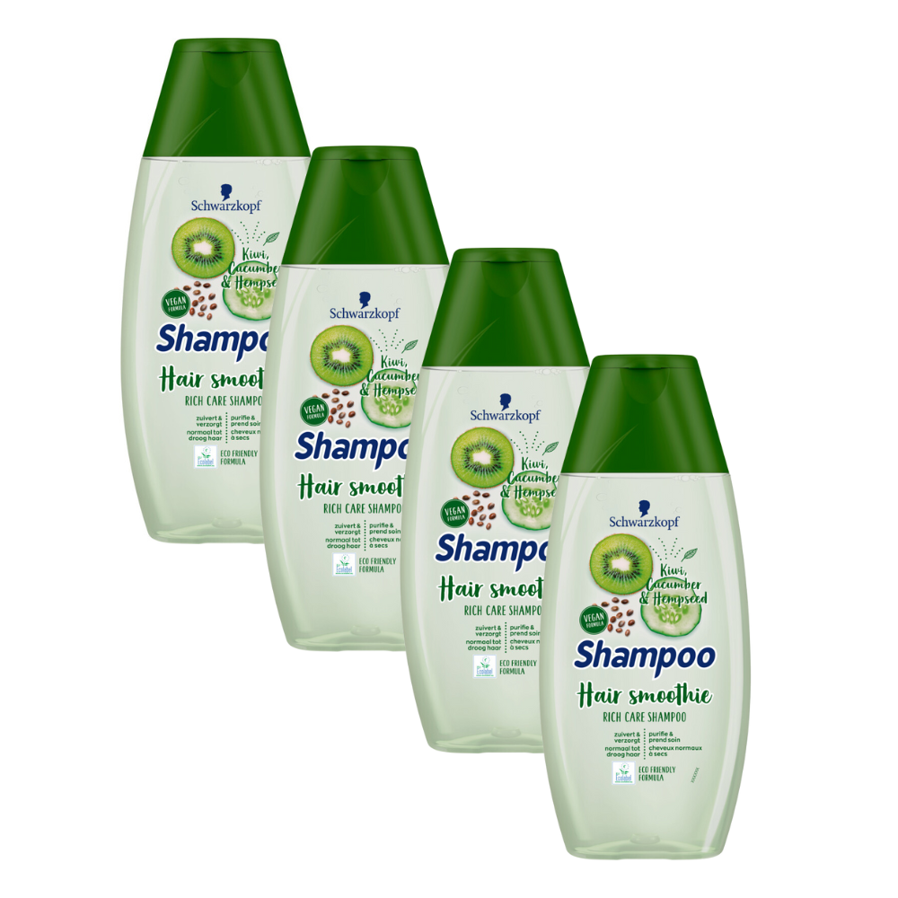 Schwarzkopf Cucumber Hemps Shampoo  - 400 ml - 3 + 1 gratis