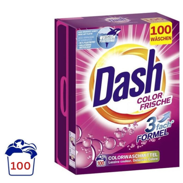 Dash Color Fris Waspoeder - 6 kg (100 wasbeurten)
