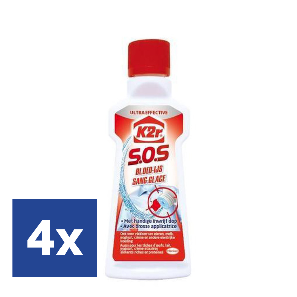 Eau Ecarlate SOS Vlek Bloed/Ijs (Voordeelverpakking) - 4 x 50 ml