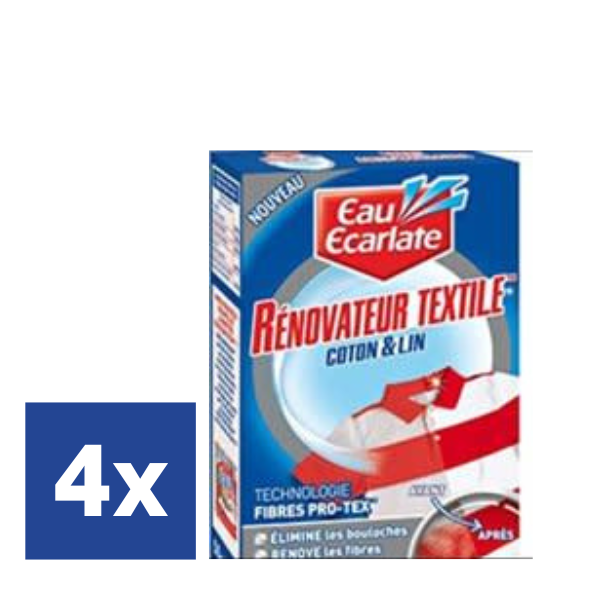 Eau Ecarlate Textile Kleding Hersteller(Voordeelverpakking) - 4x