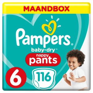 Pampers Pants Baby Dry Maat 6 (15kg+) 116 stuks