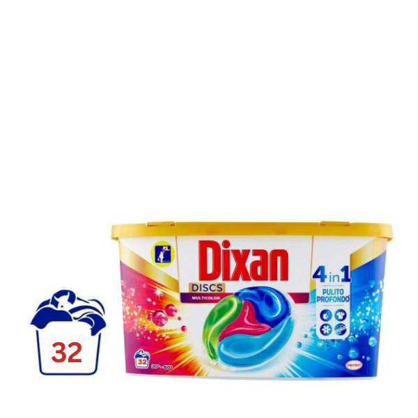 Dixan Discs Color  4 in 1 - 880 g (32 wasbeurten)