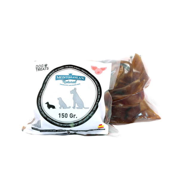Hondensnack Varkensoor Reepjes - 150 g