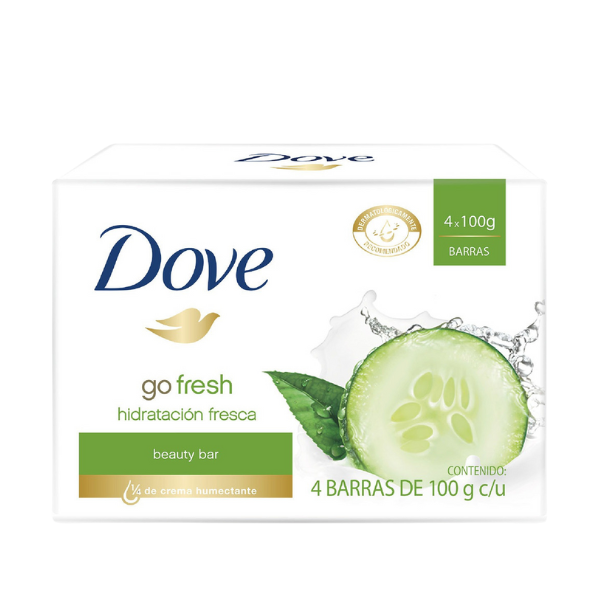 Dove Zeep  Go Fresh Touch - 4 x 100 g