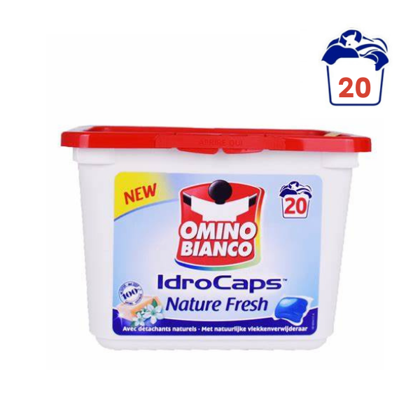 Omino Bianco Nature Fresh Wasmiddel - 20 pods