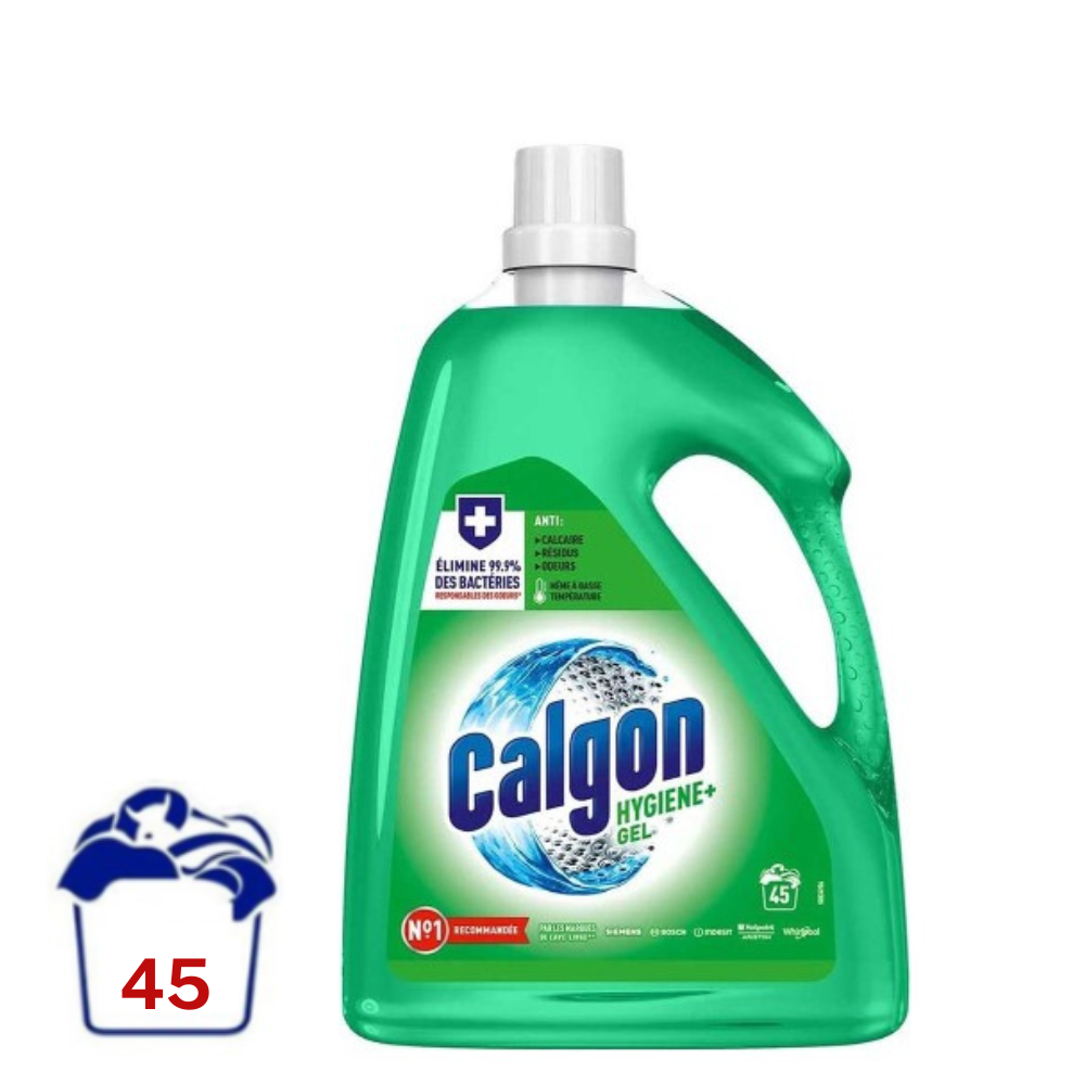 Calgon Hygiëne+ Ontkalkingsgel  - 2.25 l (45 wasbeurten)