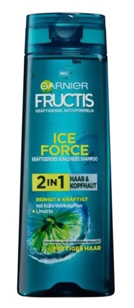 Garnier Ice Force fructis 2in1 Shampoo - 300 ml