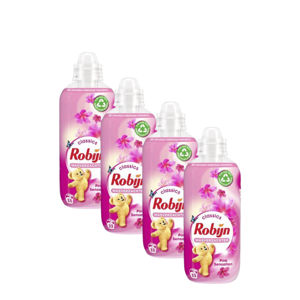 Robijn Wasverzachter Pink Sensation - 3 + 1 GRATIS