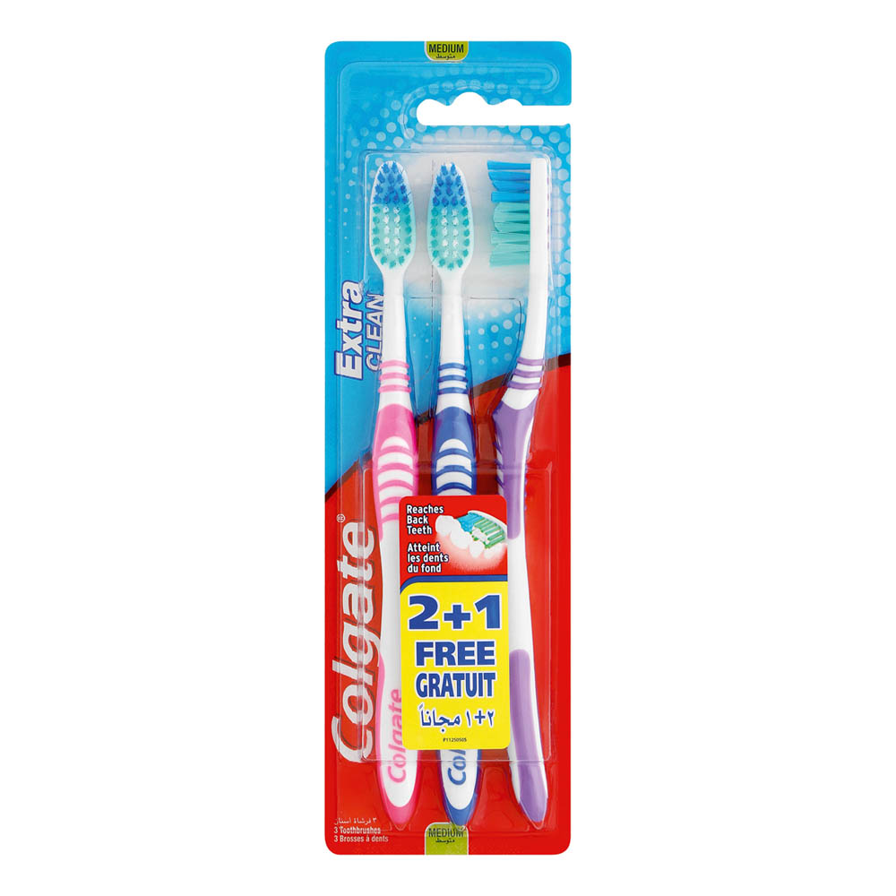 Colgate Extra Clean Medium Tandenborstels 