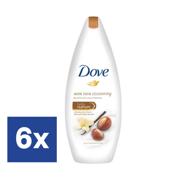 Dove Shea Butter & Vanille Douchegel - 6 x 250 ml