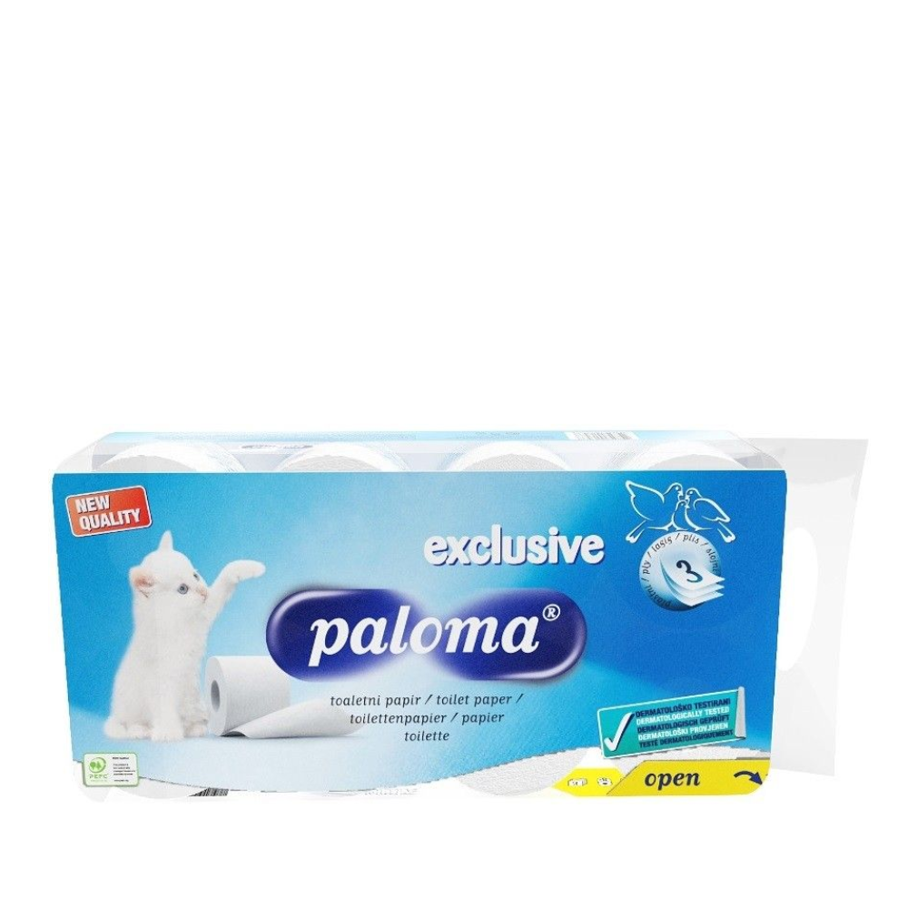 Paloma Toiletpapier - 8 rollen