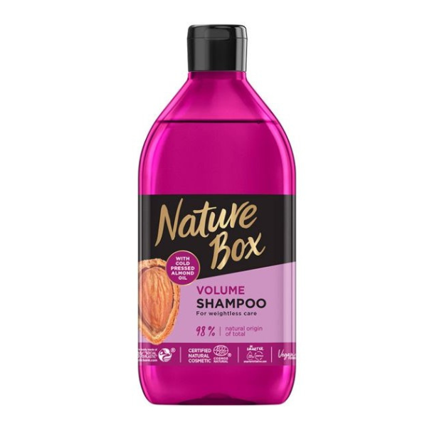Naar de waarheid Kietelen Maan oppervlakte Nature Box Amandel Olie Volume Shampoo kopen? Bestel snel!