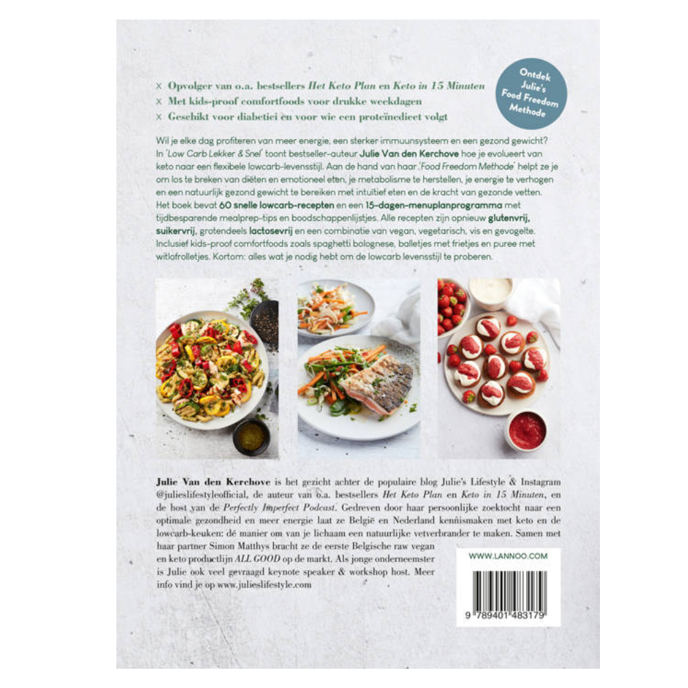 Kookboek - Low Carb - Lekker en Snel - Julie Van den Kerchove