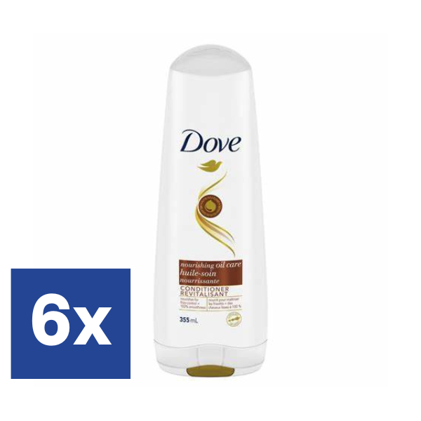Dove Oil Care Nourishing Conditioner - 6 x 200 ml 
