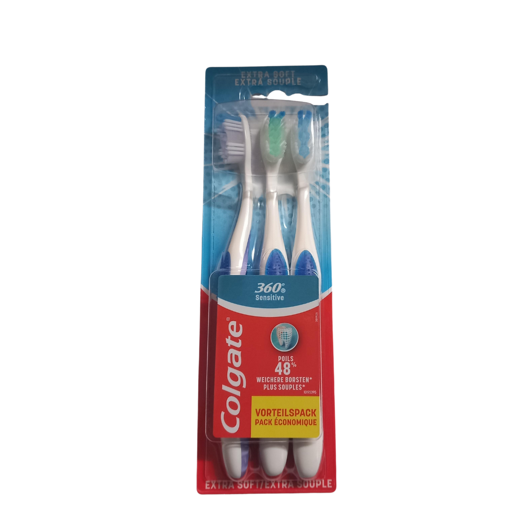 Colgate Sensitive Extra Soft Tandenborstel - 3 stuks