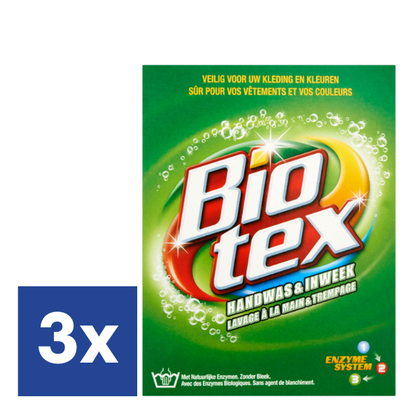 Biotex handwas & Soap fosfaatvrij - 3 x 750 g