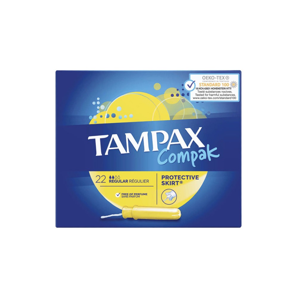 Tampax Compak Regular Tampons - 22 stuks