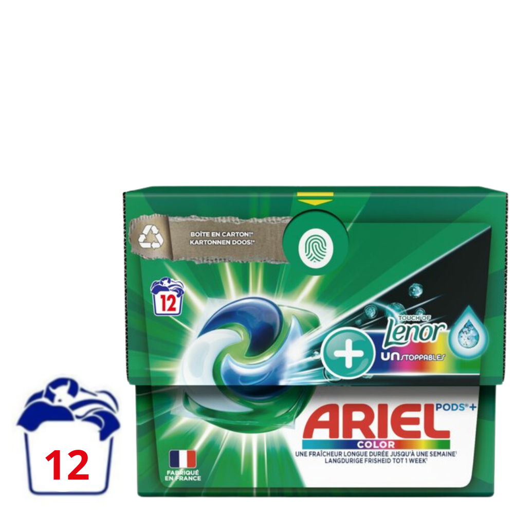 Ariel All in One Pods Color+Lenor - 12 Pods