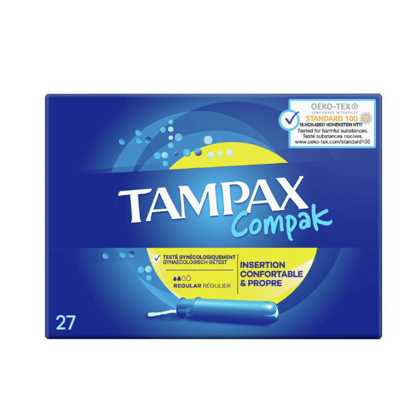 Tampax Compak Regular Tampons - 27 stuks