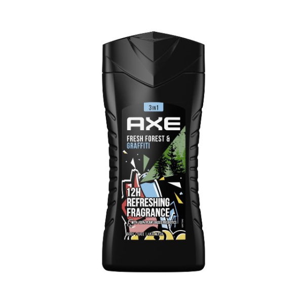 Axe Men Fresh Forest & Graffiti Douchegel - 250 ml